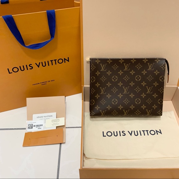 NEW Authentic Louis Vuitton Toiletry Pouch 26 - Picture 11 of 11